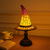 cheap Decorative Lights-1 Pc Retro Resin Witch Hat Light Unique Indoor Bedside Table Bedroom Night Light Halloween Festival Atmosphere Decorative Light USB Plug in