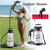 economico Accessori da campeggio-Doccia portatile da campeggio, 10 modalità di spruzzo, spruzzatore a pressione isolato, doccia esterna con acqua calda per escursionismo, spiaggia, lavaggio animali domestici