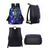cheap Kids &amp; Teen Backpacks-3-Piece Space Astronaut School Backpack Set with Jellyfish Print – Includes Lunch Bag &amp; Pencil Case – Stylish Galaxy Design for Kids, Teens and Students, Ideal for School and Travel Vincent Hie