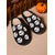 cheap For Women-Women&#039;s Halloween Pumpkin Face Slippers - Cozy Orange Plush Indoor Shoes with Jack-O&#039;-Lantern Design for Fall Nights,Costume Parties &amp; Gifts