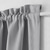 cheap Door Curtains-Blackout Window Curtains, Farmhouse Thermal Insulated Noise Reducing Privacy Faux Linen Patio/French/Glass Door Curtain Panel, 1 Panel