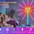 cheap Hallowen Laser Lights-Smart Firework Led Lights USB Powered Room Decor, Color Changing Fireworks Led Lights for Bedroom with Launch Burst Effect, RGB Led Strip Lights Remote App Control for Halloween