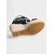 billiga Kilklackssandaler-Svarta damsandaler med snörning och espadrillplatå – sommarskor med peep toe-design för strandsemestrar, utomhusfester och vardagsbruk