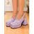 cheap 1950s-Women&#039;s Brown Chunky Platform Loafer Heels with Slingback Strap – Retro 1950s Style Block Heel Pumps for Fashion Events, Streetwear, and Daily Wear