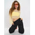 cheap Tops-Retro Vintage 1970s Groovy Crop Top Bell Sleeve Disco Mesh Round Neck Fancy Dress Women's Halloween Carnival Music Festival Retro Theme Party Adults' Top