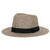 cheap Party Hats-Men&#039;s Linen Sun Hat Panama Flat Brim British Jazz Hat Sun Protection Gentleman Hat