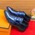 baratos Sapatos Oxford-sapatos masculinos de couro envernizado verde com cadarço – sapatos formais brilhantes com acabamento polido, ideais para casamentos e celebrações noturnas
