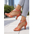 cheap Dress Sandals-Women&#039;s Black Peep Toe Mesh High Heel Sandals with Cutout Design - Stylish Breathable Heels for Casual Dates and Summer Outings