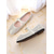 abordables Ballerines femme-chaussures plates en dentelle verte pour femmes avec détail nœud - chaussures plates élégantes et confortables pour les rendez-vous décontractés et les vêtements de tous les jours