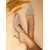 cheap Stiletto Heels-Women&#039;s Suede Pointed Toe Stiletto Mules, Elegant Slip-On Heels with Rhinestone Strap, Chic Dress Shoes for Casual Dates and Stylish Everyday Outfits