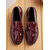 voordelige Damesinstappers &amp; loafers-Dames bordeauxrode lakleren loafers met kwastje en strik, vintage platte schoenen voor casual dates en dagelijks gebruik