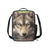 abordables Mochilas para Niños y Adolescentes-Conjunto de mochila de 3 piezas con estampado de lobo para niño: mochila escolar ligera y duradera con lonchera y estuche para lápices para estudiantes, aventuras al aire libre y viajes diarios. Kayomi Harai