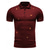 cheap Men&#039;s Classic Polo-Men&#039;s Polo Button Up Polos Casual Sports Lapel Short Sleeve Fashion Basic Print Buttons Summer Spring Black White Wine Navy Blue Polo