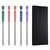 cheap Cooking Utensils-5 Pairs of Chopsticks, Reusable 304 Stainless Steel Chopsticks, Multi-Color Anti-Slip Chopsticks, Heat-Insulated and Anti-Scalding Chopsticks