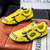 cheap Casual Sneakers-Men's Yellow Sports Sneakers with Black Accents - Lightweight Design, Breathable, Ideal for Running, Sports and Active Lifestyle