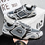 cheap Casual Sneakers-Men's Yellow Sports Sneakers with Black Accents - Lightweight Design, Breathable, Ideal for Running, Sports and Active Lifestyle
