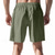 cheap Classic-Men's Shorts Linen Shorts Summer Shorts Beach Shorts Drawstring Pocket Elastic Waist Stripes Comfort Breathable Short Beach Vacation Holiday Hawaiian Boho Black Navy Blue