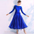 abordables Salle de Bal Standard-Danse de Salon Robe Combinaison Cristaux / Stras Femme Entraînement Utilisation Manches Longues Spandex Organza Polyster