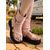 cheap Vacation Sandals-Women&#039;s Beige Ankle Wrap Gladiator Sandals with Buckle Strap and Black Platform Sole – Casual Travel Shoes for Summer, Camping, and Outdoor Adventures