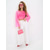 cheap Tops-Retro Vintage 1970s Groovy Crop Top Bell Sleeve Disco Mesh Round Neck Fancy Dress Women's Halloween Carnival Music Festival Retro Theme Party Adults' Top
