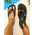 cheap Slide Sandals-Women's Black Rhinestone Flip Flop Sandals with Colorful Crystal Embellishments – Glam Beach Slides for Pool Parties, Vacations, and Summer Outfits