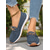 cheap Women&#039;s Slip-Ons &amp; Loafers-Women&#039;s Loafers with Gold Buckle – Casual Slip-On Flat Shoes for Garden Walks, Brunch &amp; Everyday Errands