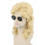 ieftine Peruci istorice-perucă bărbătească perucă anii '80 păr blond lung și drept perucă mullet perucă costum de Halloween perucă la modă accesorii de petrecere elegante perucă