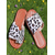 cheap Casual Sandals-Women’s Animal Print Slip-On Sandals with Zebra and Leopard Patch Design for Summer Picnics Backyard Lawn and Resort Vacation