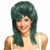 cheap Historical Wigs-Women Mullet Wigs Curly Soft Heat Resistant Shoulder Length Hair 80s Rocker Cosplay Synthetic Wig