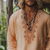 cheap Vacation-Men's Shirt Linen Shirt Popover Shirt Summer Shirt Beach Wear Geometric Vacation Street Pink Blue Orange Long Sleeve V Neck Summer Spring Clothing Apparel