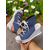voordelige Sleehaksandalen-Dames veter-spijkerbroeken met sleehak, modieuze peeptoe zomerschoenen, perfect voor aan het zwembad, brunchuitjes en cafés aan zee