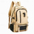 cheap College Backpacks-Men&#039;s Backpack School Bag Bookbag Functional Backpack School Backpack Bookbag School Daily Canvas Adjustable Large Capacity Lightweight Zipper Light Khaki. Black Army Green
