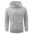 abordables sweats à capuche basiques pour hommes-Homme Sweat à capuche Noir Blanche Gris foncé À capuche Uni Jacquard Cordon de serrage A côtes Quart de zip Sport &amp; Loisir Quotidien Fête Polyester Streetwear Basique Occasionnel Printemps Automne