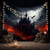 cheap Halloween Wall Tapestries-Halloween Hanging Tapestry Horror Castle Photograph Backdrop Jack O Lantern Wall Art Large Tapestry Mural Decor Blanket Curtain Home Bedroom Living Room Decoration Death Selfie