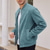 preiswerte Faux-Suede-Jacken-Herren Imitat-Lederjacke Freizeitjacke Urlaub Täglich Warm Tasche Herbst Winter Einfach Mode Klassisch Stehkragen Regulär Schwarz Marineblau Blau Khaki Armeegrün Jacken