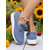 cheap Women&#039;s Slip-Ons &amp; Loafers-Women’s Blue Lace-Up Fabric Sneakers – Comfortable Casual Shoes for Outdoor Walks, Country Living and Farm Visits
