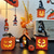 cheap Hallowen Prop Lighting-Halloween Decor, Pumpkin Wooden Block, Ghost Tabletop Decorative Sign and Centerpieces - Black and Orange for Home Party Table Shelf Office