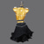 cheap Competition Dress-Latin Dance Dress Rhinestone Tassel Splicing Women's Performance Training Sleeveless Chinlon