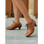 ieftine Victorian și Edwardian-Pantofi Oxford vintage edwardieni pentru femei – pantofi brogue din piele cu șireturi, culoare vișinie, stil retro anii 1900-1910 pentru petreceri cu ceai, reconstituiri istorice și evenimente elegante de seară