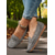 economico Slip-ons e mocassini da donna-Mocassini da donna perforati - Scarpe flat casual morbide e antiscivolo per pendolari autunnali sentieri del giardino e commissioni quotidiane