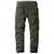 preiswerte Cargohosen-Herren Cargo-Hosen Cargohose Wanderhose Mehrere Taschen Gerader Schnitt Einfach tragbar Feuchtigkeitsableitend Volle Länge Outdoor Täglich Campen und Wandern Mode Streetwear Schwarz Blau