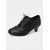 ieftine Victorian și Edwardian-Pantofi Oxford vintage edwardieni pentru femei – pantofi brogue din piele cu șireturi, culoare vișinie, stil retro anii 1900-1910 pentru petreceri cu ceai, reconstituiri istorice și evenimente elegante de seară