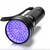 voordelige Lantaarnverlichting-UV-zaklamp met zwart licht, 51 led-zwartlichtdetector voor huisdierenurine voor honden- en kattenurine, droge vlekken, bedwantsen, harsuitharding, schorpioenenzoeker