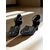preiswerte Lateinamerikanische Schuhe-Damen-Latin-Tanzschuhe mit goldenem Glitzer und Knöchelriemen – professionelle Ballsaal-Performance-Absätze für Damen