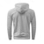 abordables sweats à capuche basiques pour hommes-Homme Sweat à capuche Noir Blanche Gris foncé À capuche Uni Jacquard Cordon de serrage A côtes Quart de zip Sport &amp; Loisir Quotidien Fête Polyester Streetwear Basique Occasionnel Printemps Automne