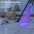 voordelige Lantaarnverlichting-UV-zaklamp met zwart licht, 51 led-zwartlichtdetector voor huisdierenurine voor honden- en kattenurine, droge vlekken, bedwantsen, harsuitharding, schorpioenenzoeker