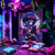 preiswerte Halloween-Wandteppiche-Schwarzlicht Wandteppich Skelett Tarotkarte Leuchtend im Dunkeln Glow Party UV reaktiv Trippy Nebelig hängender Wandteppich Wandkunst Wandmalerei für Wohnzimmer Schlafzimmer