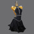 cheap Competition Dress-Latin Dance Dress Rhinestone Tassel Splicing Women's Performance Training Sleeveless Chinlon