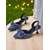 cheap Nightlife Party-Women&#039;s Rhinestone Bow Slingback Heels - Sparkly Pointed Toe Party Shoes for Nightlife, Clubs and Cocktail Events