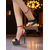 cheap Nightlife Party-Women&#039;s Black and White Platform Stiletto Sandals - Ankle Strap Open-Toe High Heels for Nightlife Parties and Clubwear